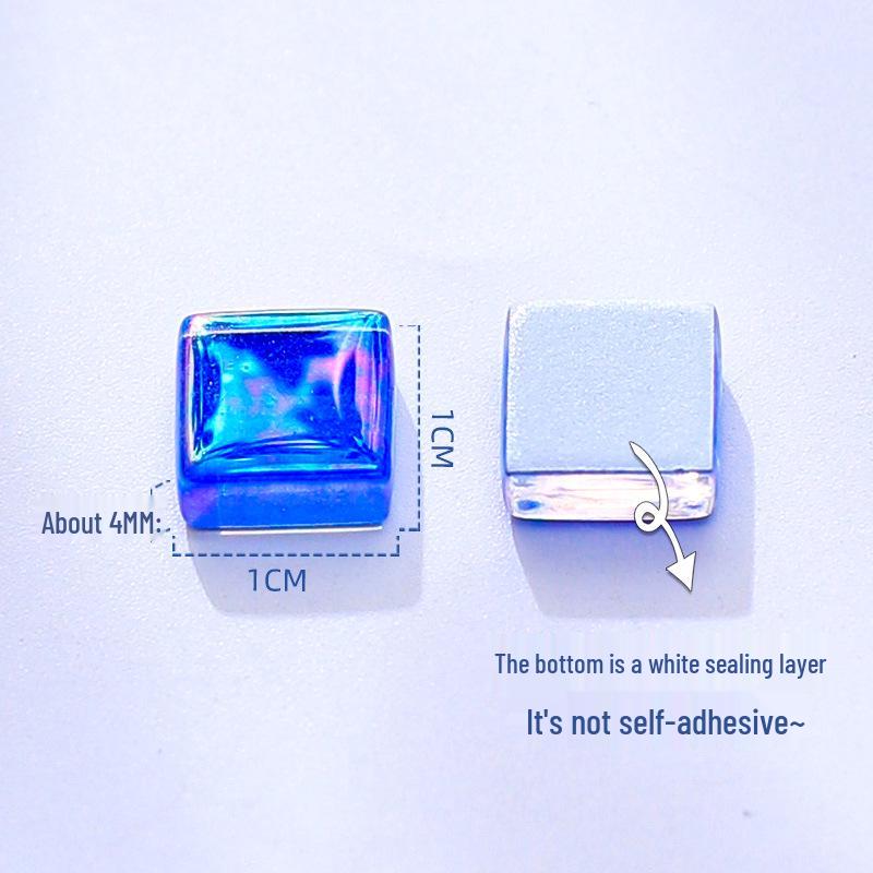 1kg Mosaic Iridescent Crystal Glass for DIY Children’s Handicrafts