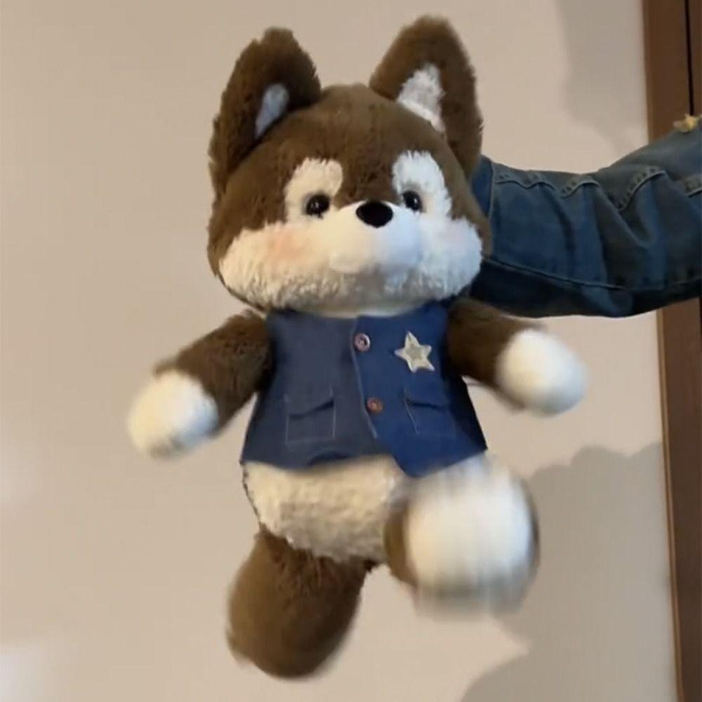 Wolf Husky Rabbit Bear Plush Forest Animal Stuffed Animal Doll Valentine's Day Gift