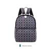 Trendy Japanese Geometric Night Glow Backpack - Large Capacity Commuter & School Bag for Men and Women
