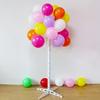 A Set of Balloon Display Stands for Bubble Balls Support Columns for Festive Events and Wedding Decoration Party Balloon Display