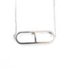 Great HERMES Necklace Ever Chaine D'ancle Long Silver AG925 Women Used