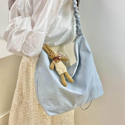 Women's Bag Nylon Shoulder Bag New Bag Fashionable Sweet Messenger Bag Large Capacity Bag