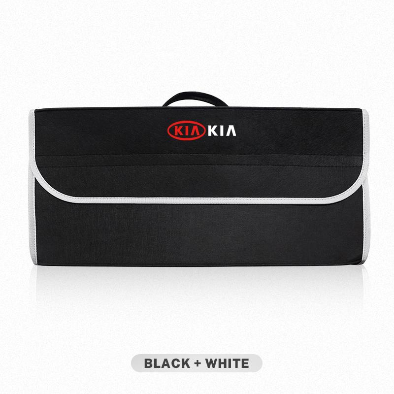 UTSZ3 Portable Car Sign Boot Organizer Travel Stowing Foldable Storage Bag For Kia Stinger Sonet Rio Forte 5 3 4 K7 K5 K8 Ray Carnival