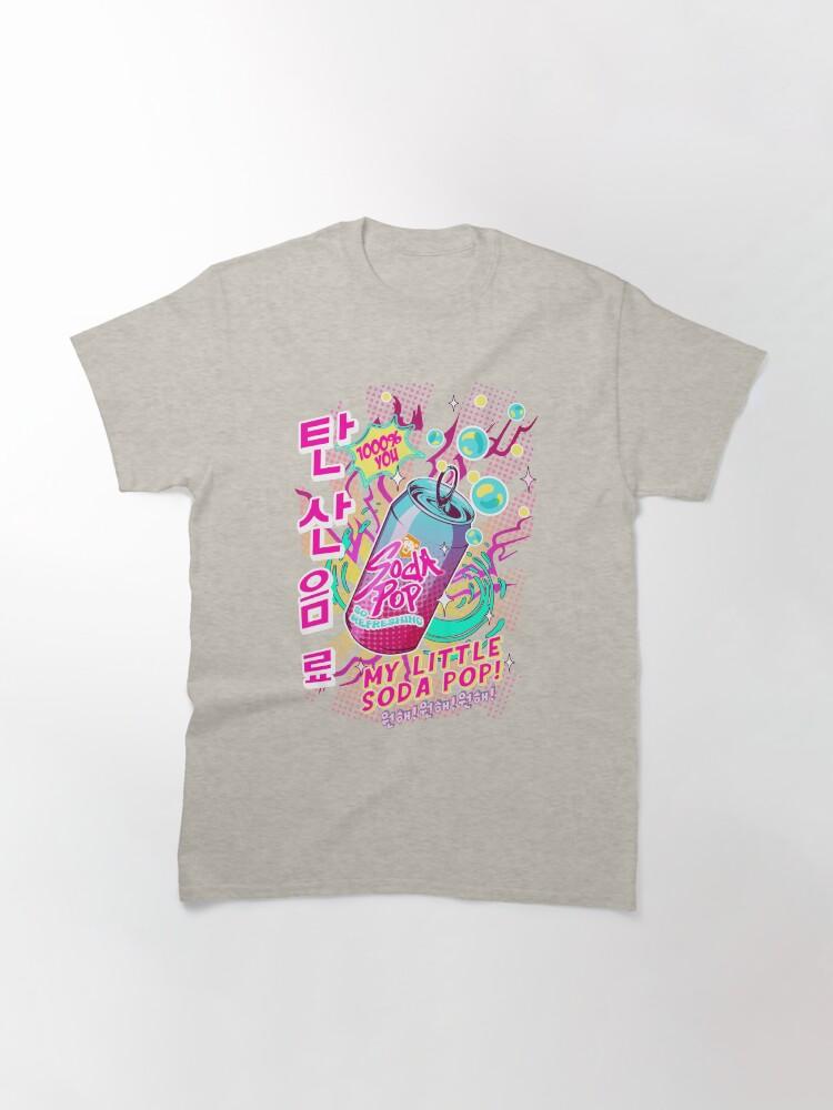 

Soda Pop Saja Boys Retro Colorful Poster TShirt 2026 Summer Men Women Luxury Fashion Cotton Oversized Tshirt Street Wear Y2K S