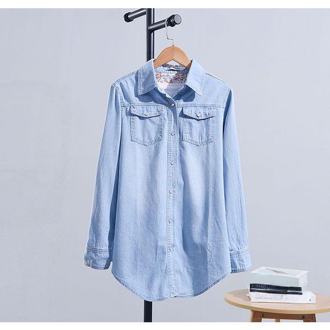 Comfortable and Stylish Denim Blouse for Women Jeen Coat