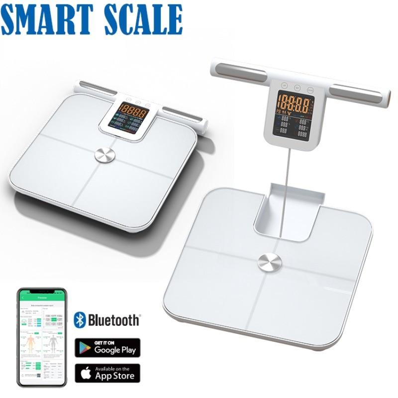 Smart Scale LED Display Fat BMI Digital Monitor Body Weight Measurement Device Bluetooth Electronic Scale