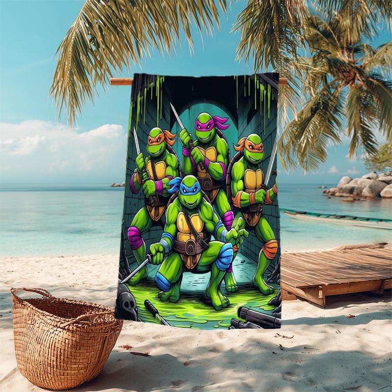 1Pc Nighttime Safety Gear Beach Towel Microfiber Beach Towel Thin Absorbent For Beach Swimming Yoga Bath Sports 0917137