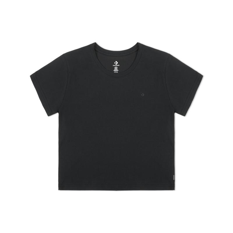 

New Converse T Shirts Women s Black 10028335-A01 M