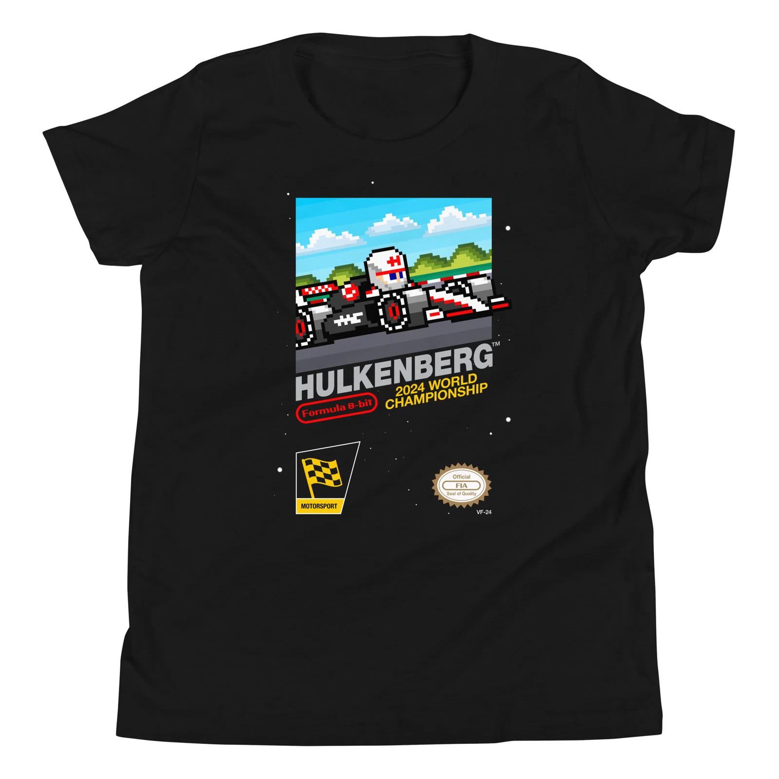Nico Hulkenberg Haas Kevin Magnussen 2024 Formula 1 F1 8-bit Youth Child T-Shirt S