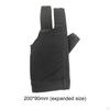3 Fingers Billiard Glove Elastic Anti Skid Pool Cue Snooker for Practice Playing
