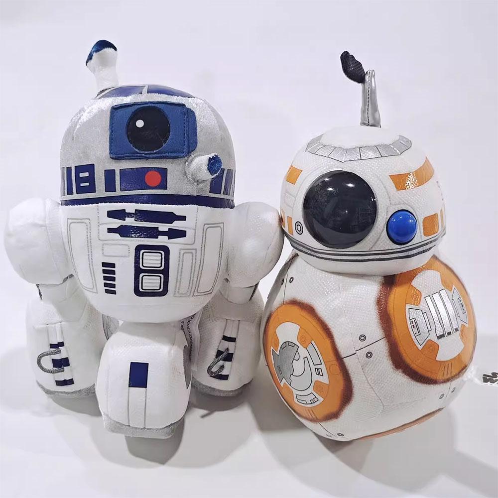 8.66" Movies R2-D2 Plush Toys Dolls Es Starwars BB-8 Stuffed Plush Toys Collection Dolls Gifts Home Decor