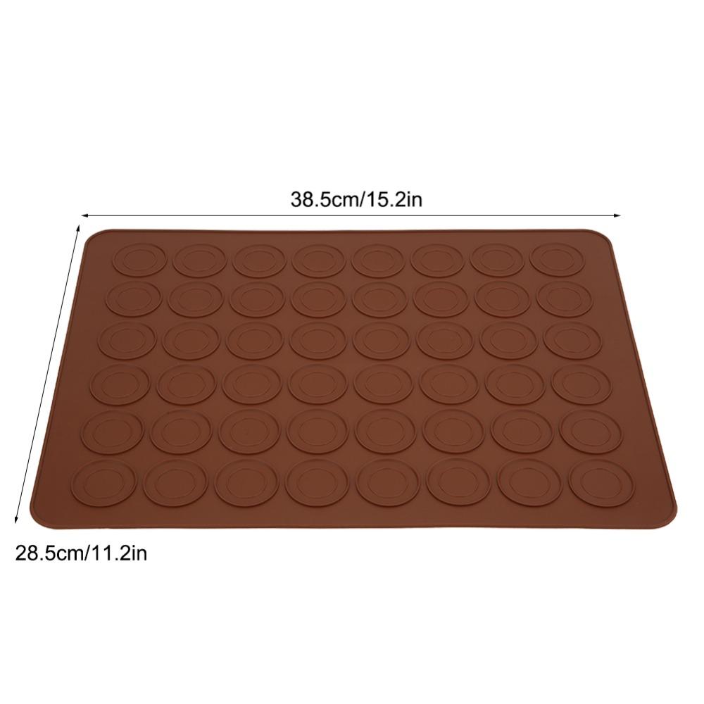 Professional Silicone Sheet Silicone Macaron Mat 48 Holes Food-Grade Macaron Pad Non-Stick Baking Mat Cookies Pastry Making