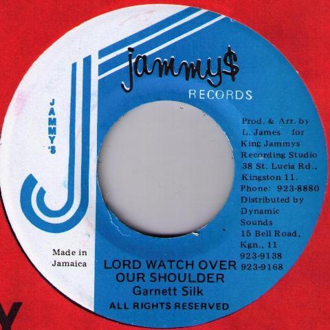 

7inch Record GARNETT SILK Lord Watch Over Our Shoulder NONE Jammys Records Jamaica Reggae Ska Dub Used