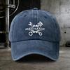 Berretto da Baseball Lavato Grafica Meccanico Denim per Esterno Protezione Solare Visiera Curva per Unisex