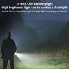 Led Keychain Flashlight Usb-C Rechargeable 600Lm Portable Mini Torch Light Pocket Lantern Flood Work Light With Magnet
