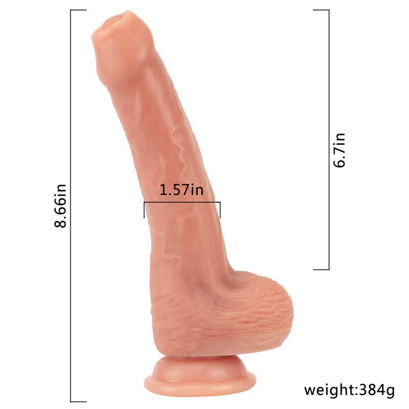 Liquid Silicone Exposed Glans Can Be Used To Push The Foreskin Head Fake Soft Penis for Fun Sex with Fake Penis Female Masturbation Device Orgasm