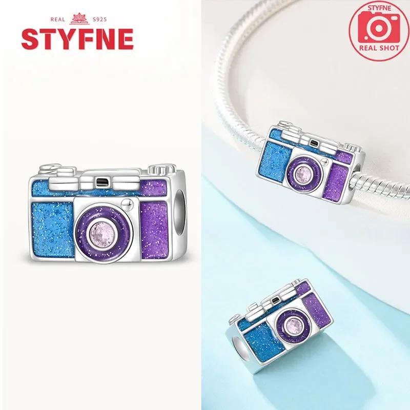 Coppercolorful Travel Luggage Charms Plane Beads Fitoriginal Bracelets Diy Fine Jewelry For Women Gifts