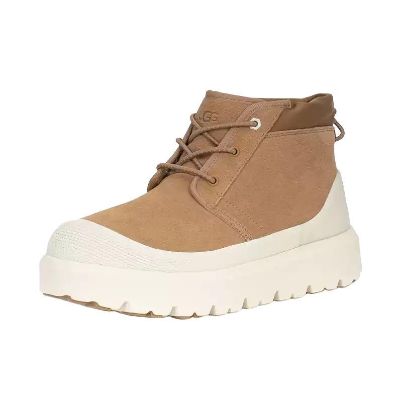 UGG WEATHER HYBRID Thermal Height Increasing Short Snow Boots Men's Chestnut Sneakers 1143991CWTC