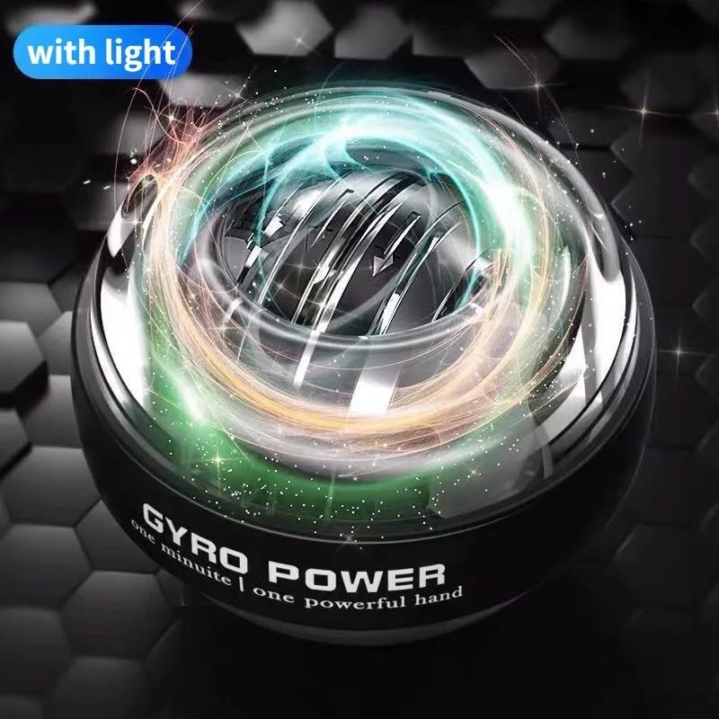 Power Ball Gyro Wrist Trainer Self Starting Forearm Strengthener For Fitness Conditioning Muscle Training Equipment