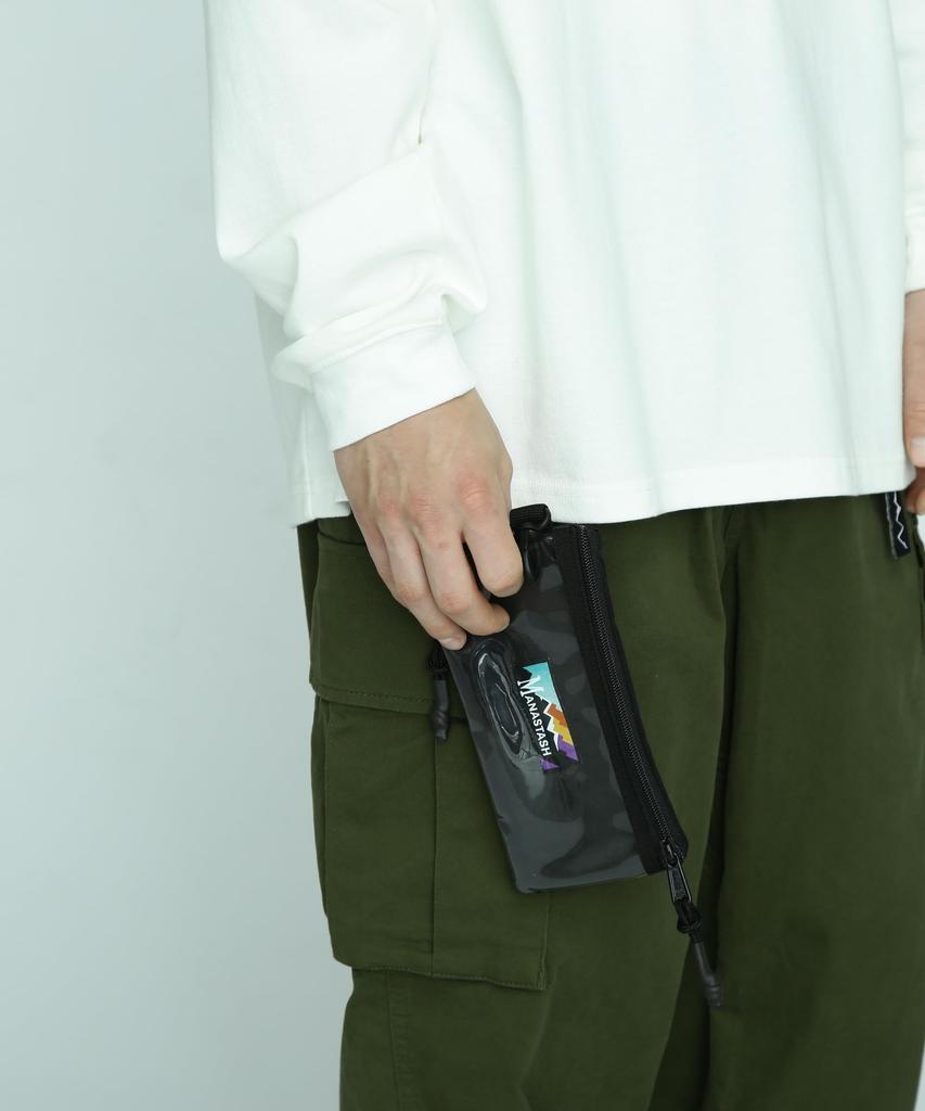 Manastash Clear Pocket F Pouch, Men's, 010, Black, 792-3976006