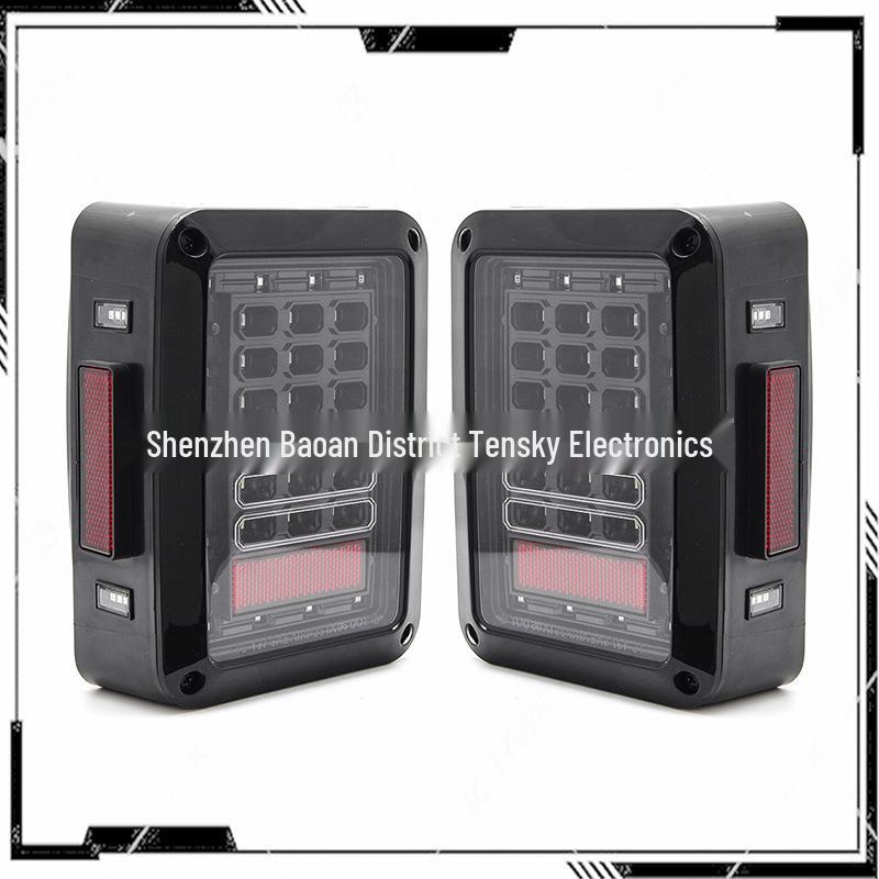 Compatible LED Taillight Assembly for European/American Jeep Wrangler