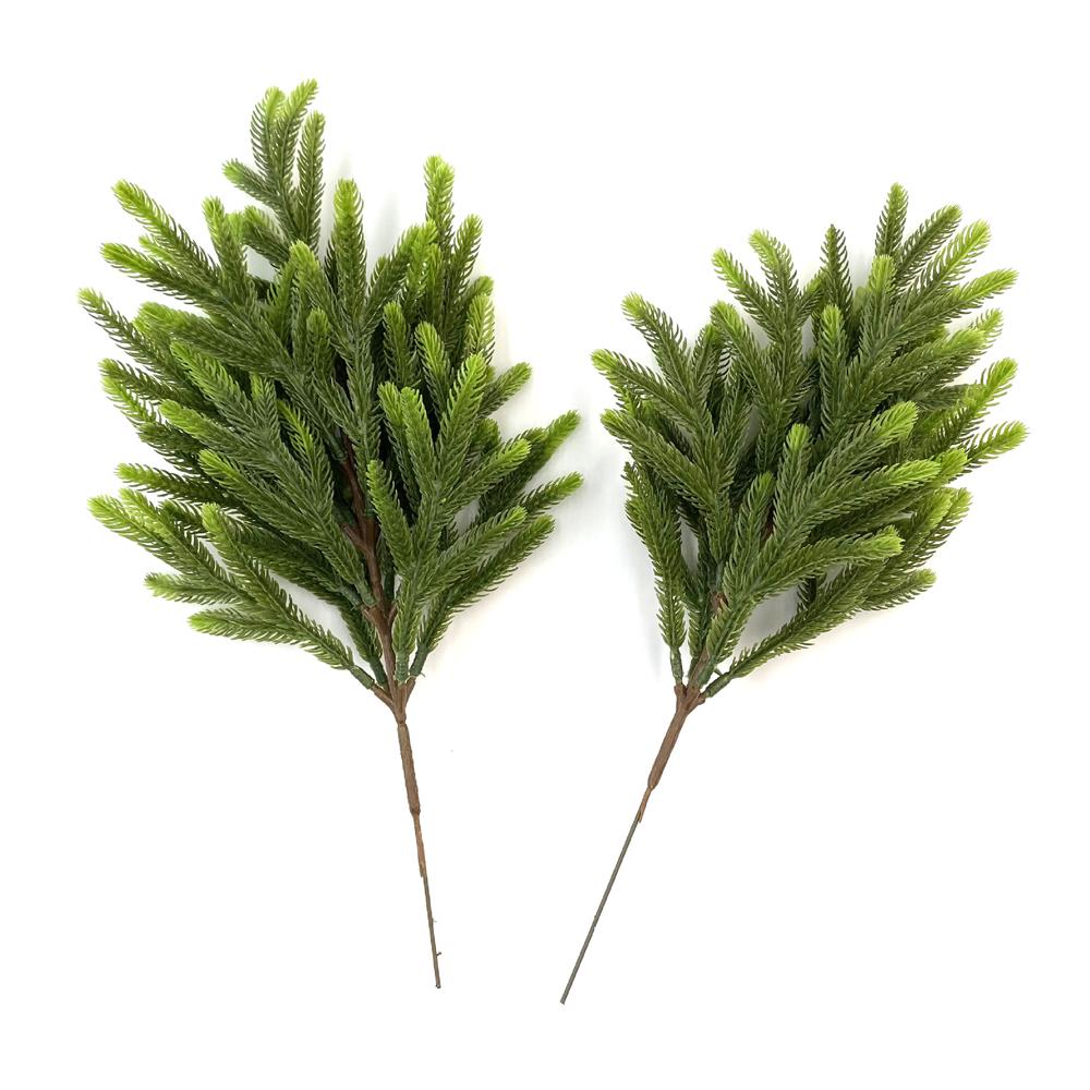 36/40/50cm Artificial Hanging Plant Pine Tree Branch for Christmas Tree DIY Garland Wreath Wedding New Year Home Table Setting