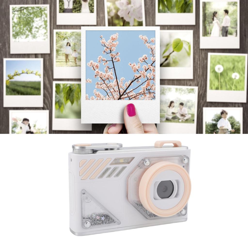 Digital Camera 1080P HD 48MP 8X Zoom Front Rr 2 Lens Portable Small Auto   for Students