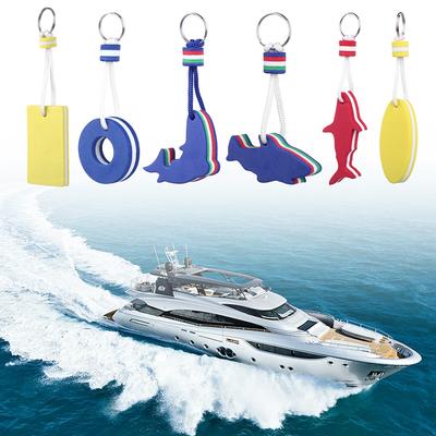 Acessórios para Iatismo Chaveiro Pingente Peças de Piscina Chaveiro Flutuante na Água Vela Pesca Chaveiro