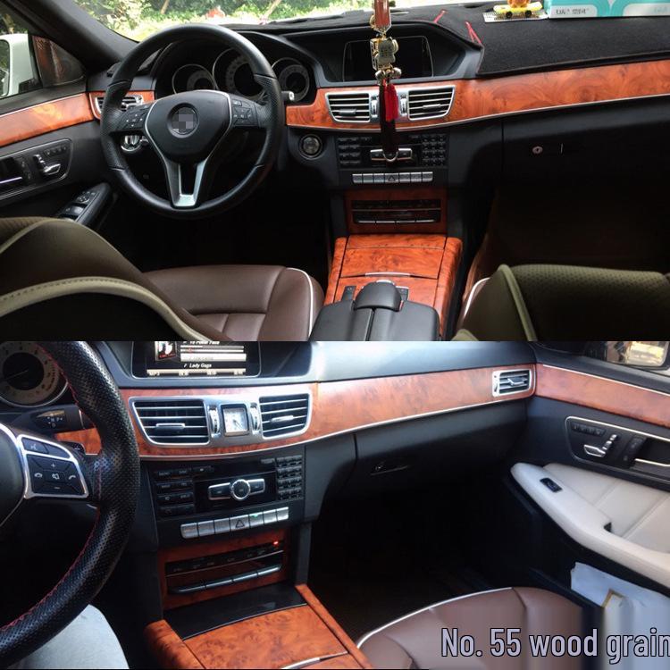14-15 Mercedes-Benz E-Class E200/E260/E300 Interior Center Console Decoration Stickers