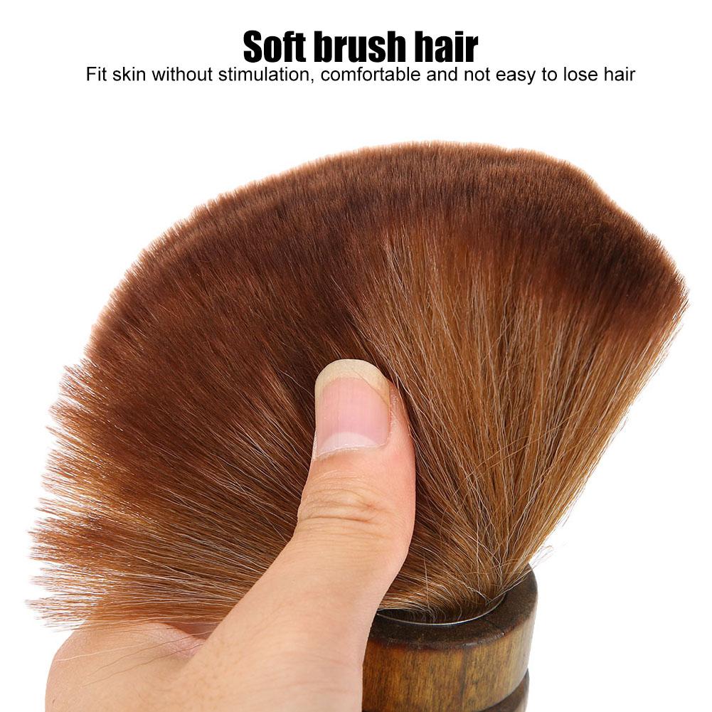 Broken Hair Sweep Brush Neck Face Duster für Salon Stylist Barber Friseur