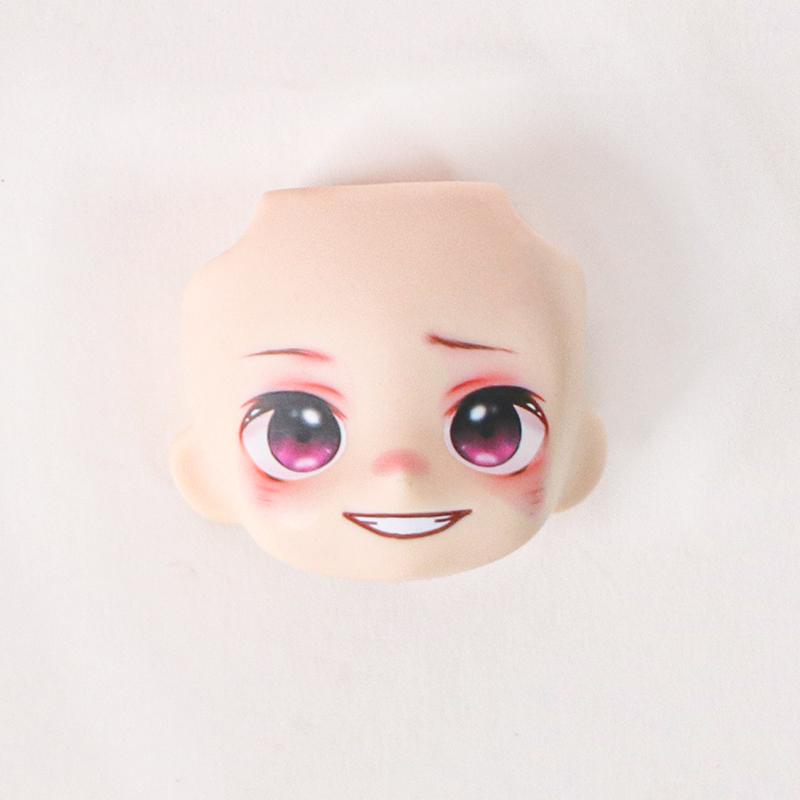 Lalka OB11 Twarz Lalki 1/12 Lalka BJD Twarz Z Oczami 3D Anime Naklejki Urocza Zmienna Twarz Dla Główki GSC Akcesoria DIY Dla Prezentu Dla Dziewczynki Zabawka Dla Dzieci
