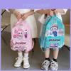 Breathable Nylon Kids Backpack With Animal Print For Kindergarten Daily School Use