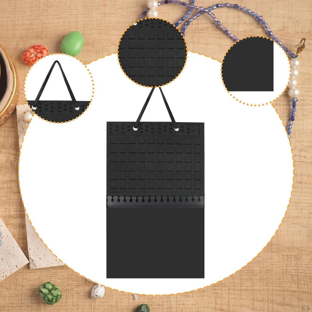 Earring Display Holder Hanging with Hanger Large Capacity Storage Jewelry