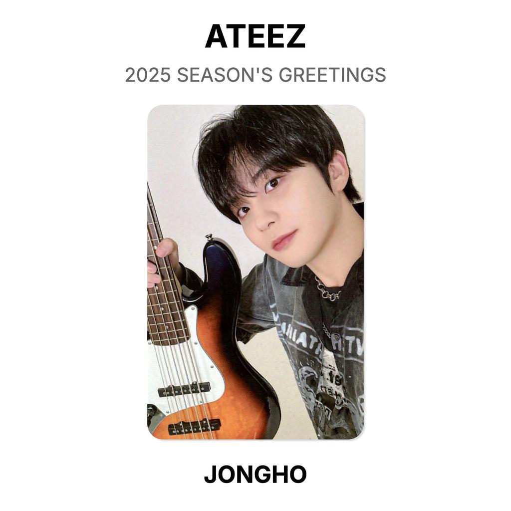 ATEEZ SALUTI DI STAGIONE 2025 Fotocarta Ufficiale