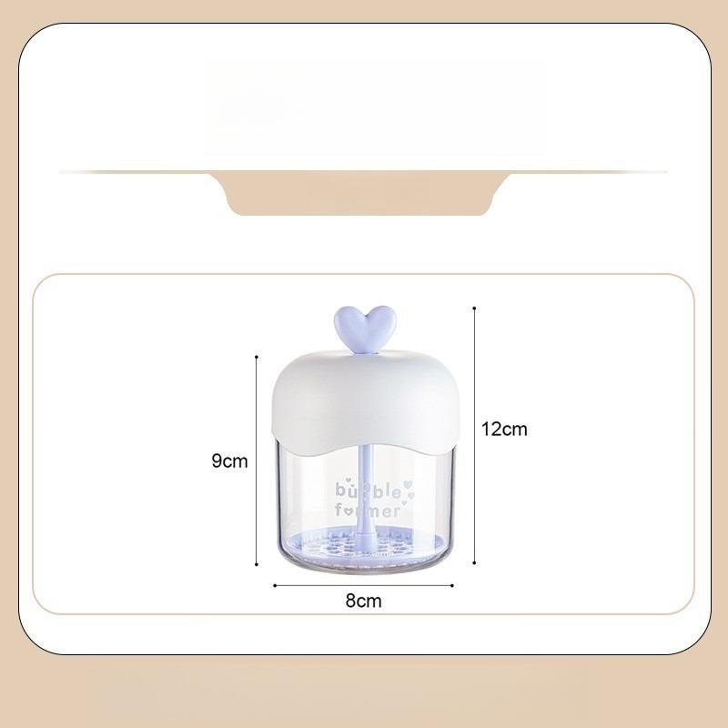 

1-piece Foaming Face Wash Bottle, Portable Facial Cleanser Foam Generator, Bubble Making Cleansing Tool, Foaming Pump Bottle небо синє кольору