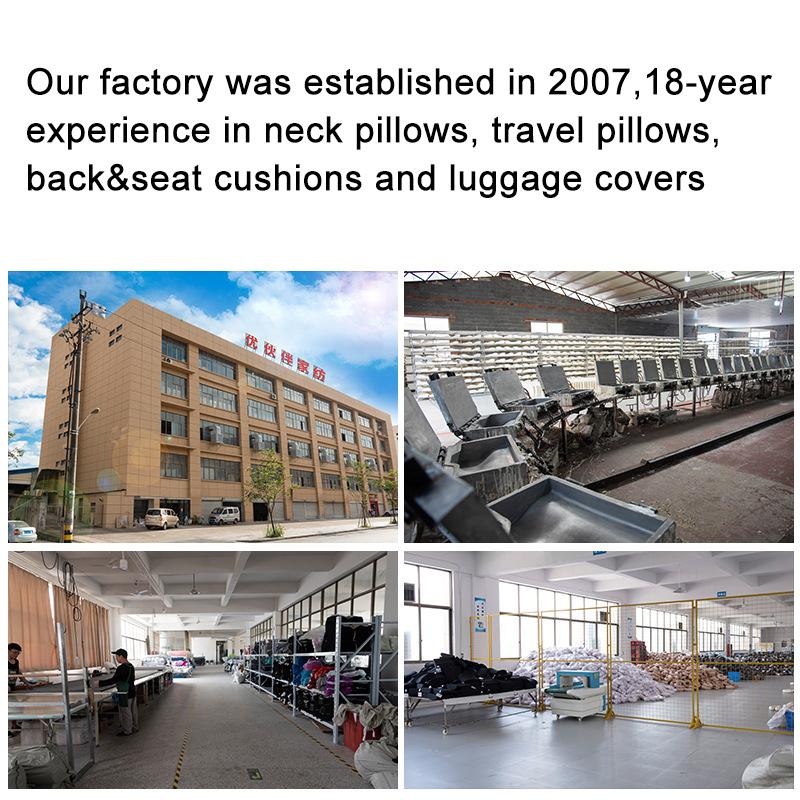 New Arrival Travel Kids Neck Pillow Memory Foam Velcro Strap Compression Fashionable Design Hot Selling