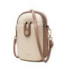 New Style PU Leather Crossbody Bag Soft Multi-layer Messenger Bag Square Bag Mobile Phone Bag