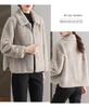 Middle-Aged & Elderly Women's Fur-Lined Mink Velvet Short Coat for Autumn/Winter