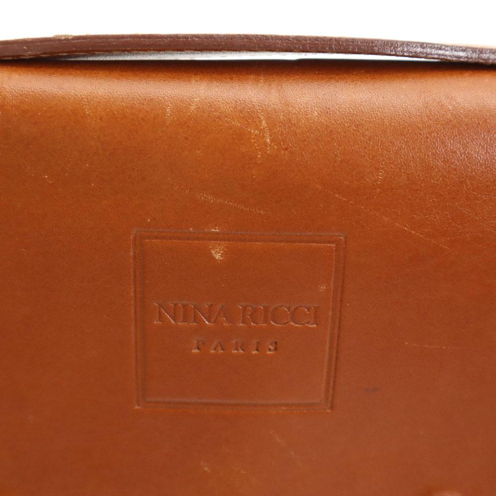 NINA RICCI made in Italy Shoulder Bag black Women Used