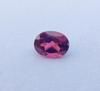 4x3 Mm Size Natural Deep Pink Rubellite Oval Cut Gemstone, 0.30 Cent Rubellite Stone For Making Ring.