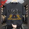Mexiko Cerveceria Modelo T-Shirt Oktoberfest Bier Klassischer Retro-Stil Streetwear Bedruckte Grafik-T-Shirts Unisex Bier Cerveza Tee