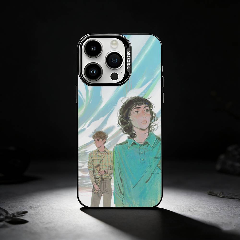 

B-Byler Fanar-T Phone Case For iPhone 17,16,15,14,13,12,11 Plus,Pro Max,XS,Colored silver phone case iPhone16se4
