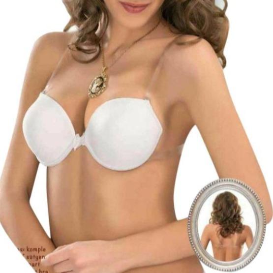 

Бюстгальтер с прозрачной спиной и бриллиантами 2379