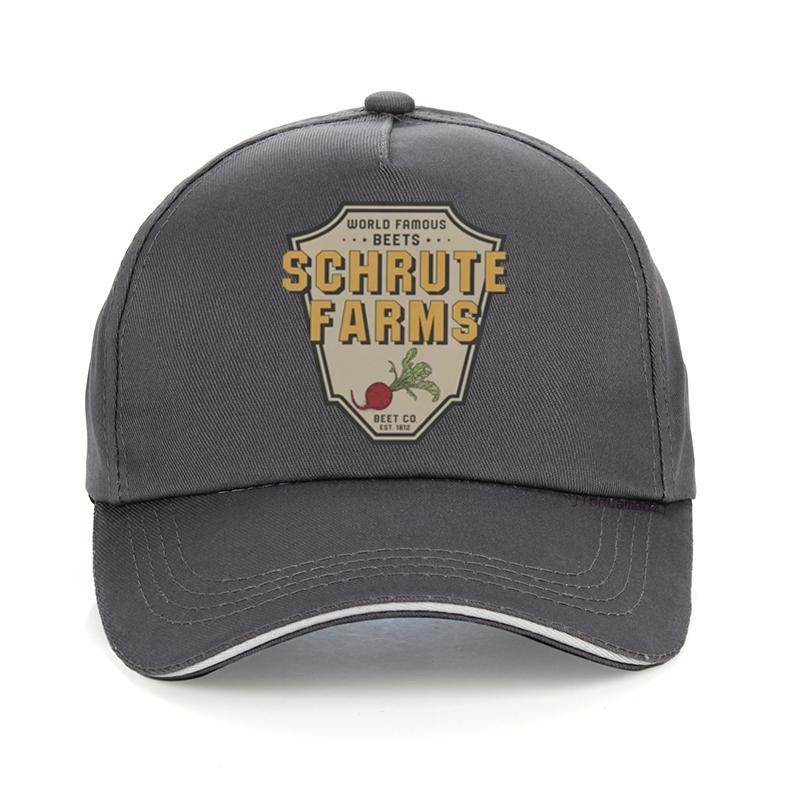 Vintage Male Dwight Schrute Farms Baseball Cap Fashion Classic Casual The Office Tv Show Usa Dad Hat Adjustable Snapback Hats
