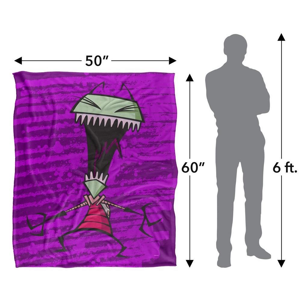 Invader Zim Silky Supersoft Blanket