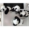 Cute Cartoon Panda Plush Fridge Magnet - Chengdu Travel Souvenir Animal Sticker
