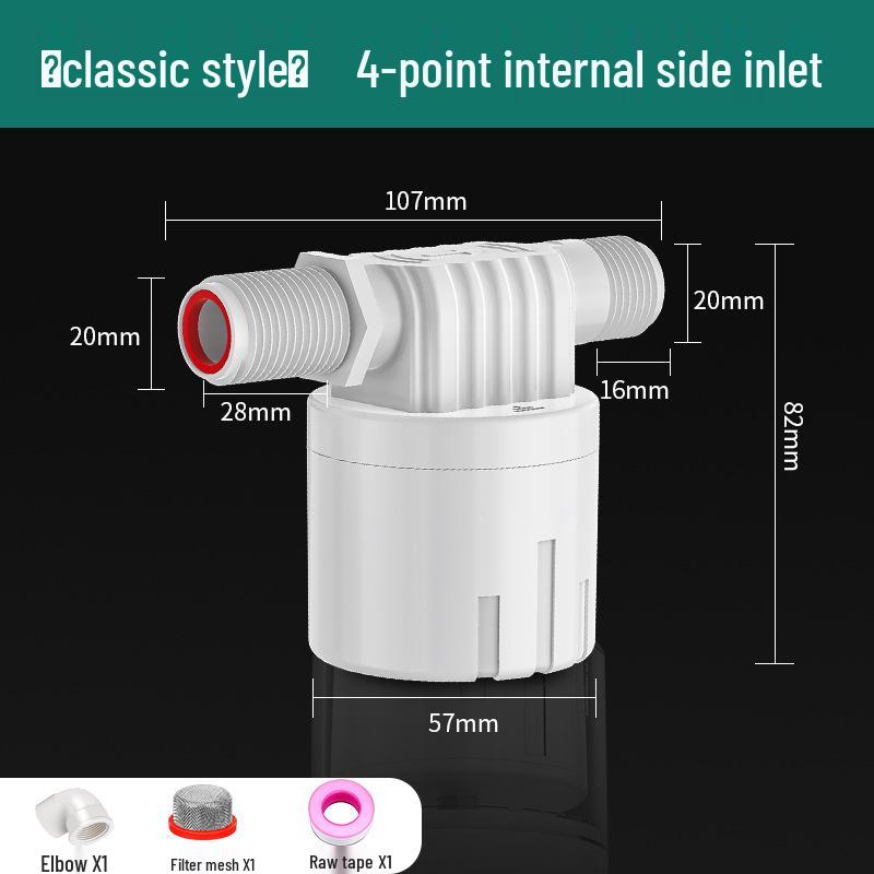 Automatischer Schwimmerventilschalter für Wasserspeicher mit großem Durchfluss - Selbststopp-Wasserstandregler