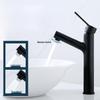 VEMUSE Black Pull-Out Basin Faucet