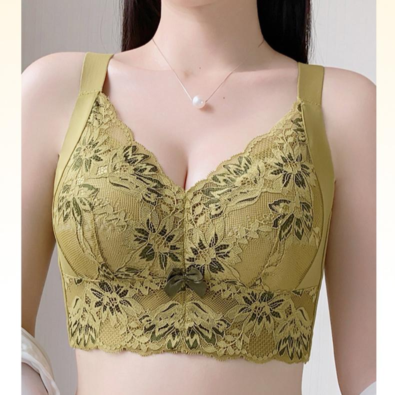 Adjustable Lingerie for Women Anti Sagging Side Cinched Accessory Bra Thin Without Steel Ring Bra
