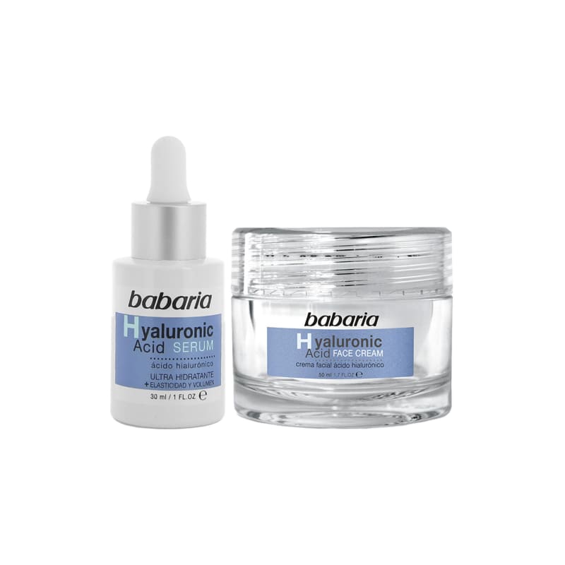 Hyaluronic Acid Face Cream 50ml + Serum 30ml 2-piece set